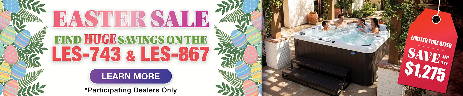 Calspas hot tub being used in a family setting - Hurst