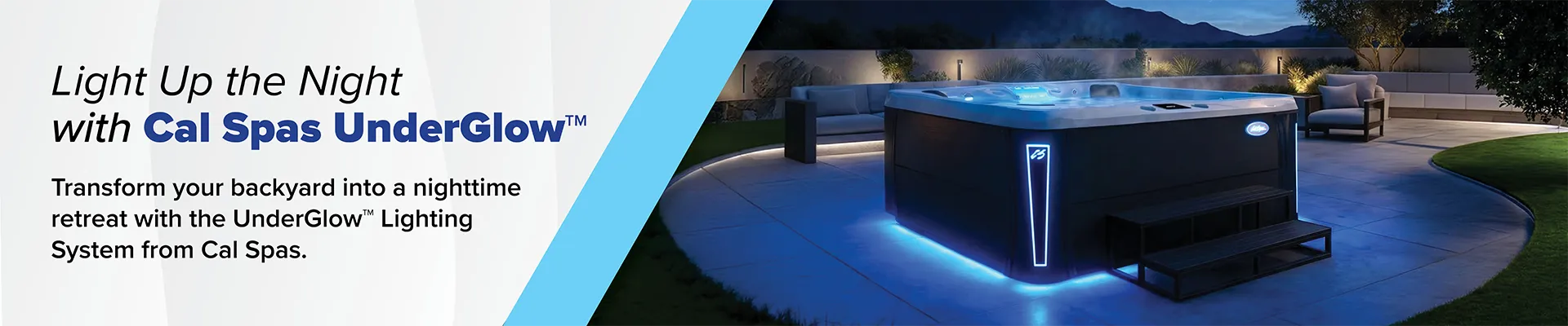 Calspas hot tub being used in a family setting - Hurst